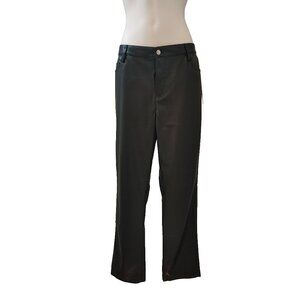 Calvin Klein Faux Leather Pants